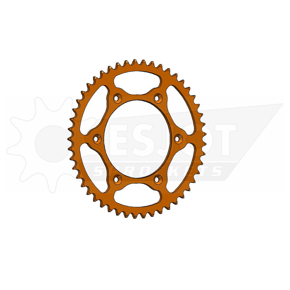 Sprocket Rear 520-49T Ultralight Steel Orange - 50-32065-49LO