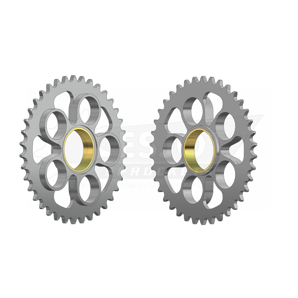 Sprocket Rear 520-38T Steel - 50-32075-38