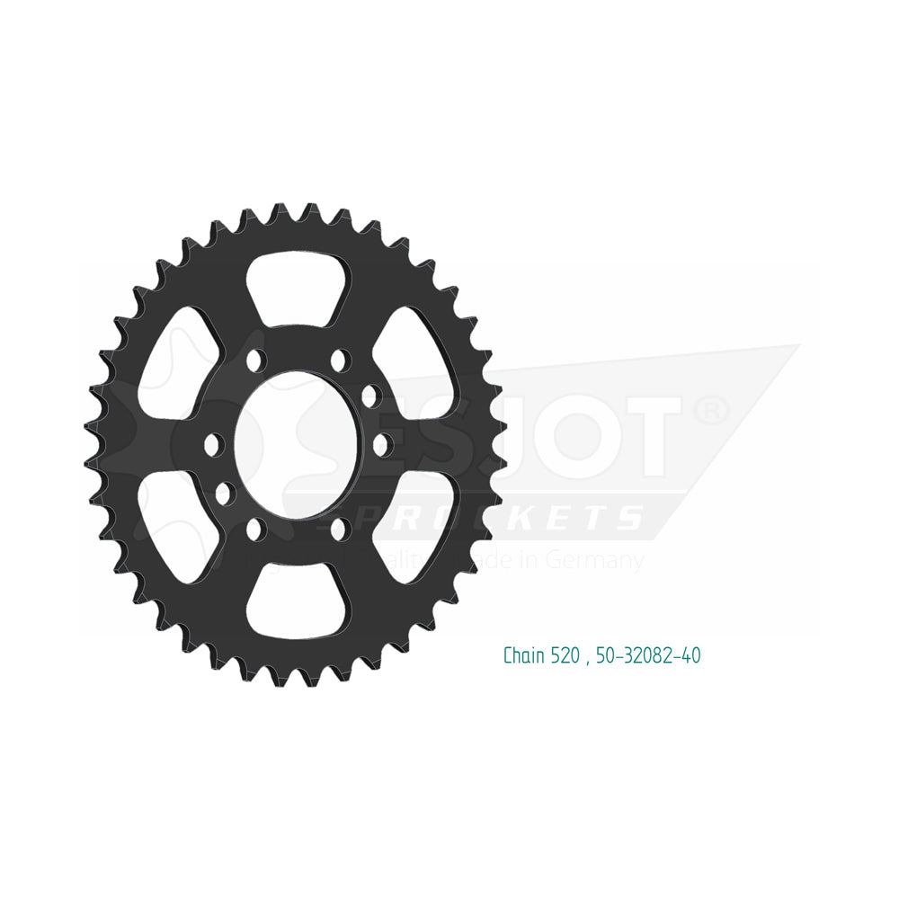 Sprocket Rear 520-40T Steel - 50-32082-40
