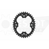 Sprocket Rear 520-37T Steel - 50-32131-37