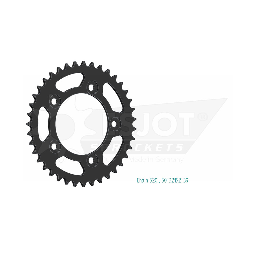 Sprocket Rear 520-39T Steel - 50-32152-39