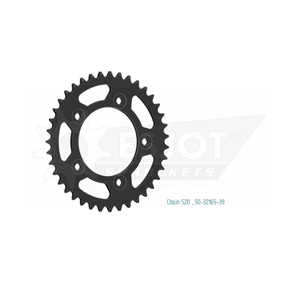 Sprocket Rear 520-39T Steel - 50-32165-39