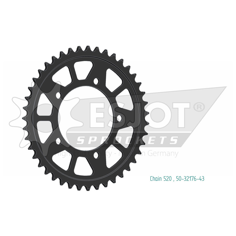 Sprocket Rear 520-43T - 50-32176-43