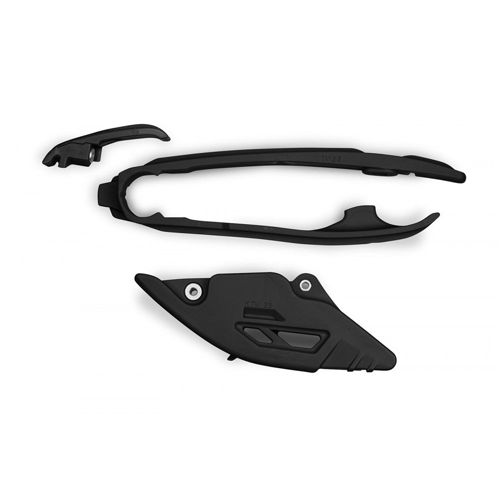 UFO KTM COMPATIBLE CHAIN GUIDE/SWINGARM SLIDER SX 125/250/300 - SXF 250/350/450 2023 (BLK)
