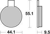 SBS FRICTION - Ceramic Front / Rear Brake Pads - 505HF-