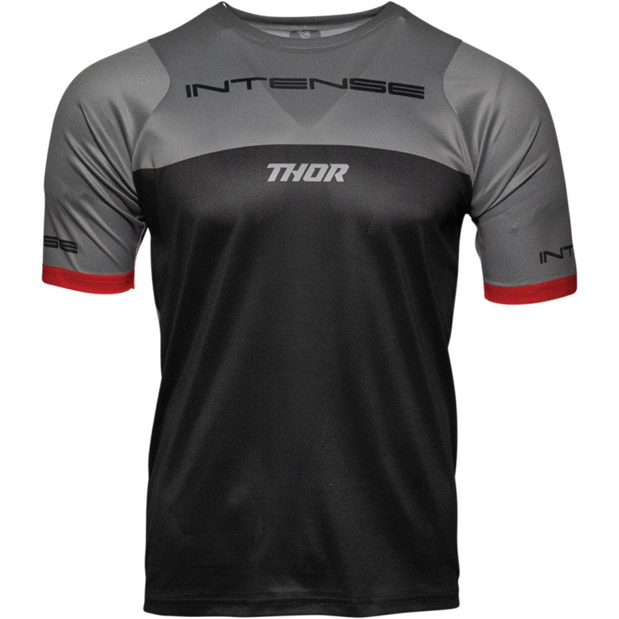 Jersey Intense SS Black/Gray – XS 5120-0056