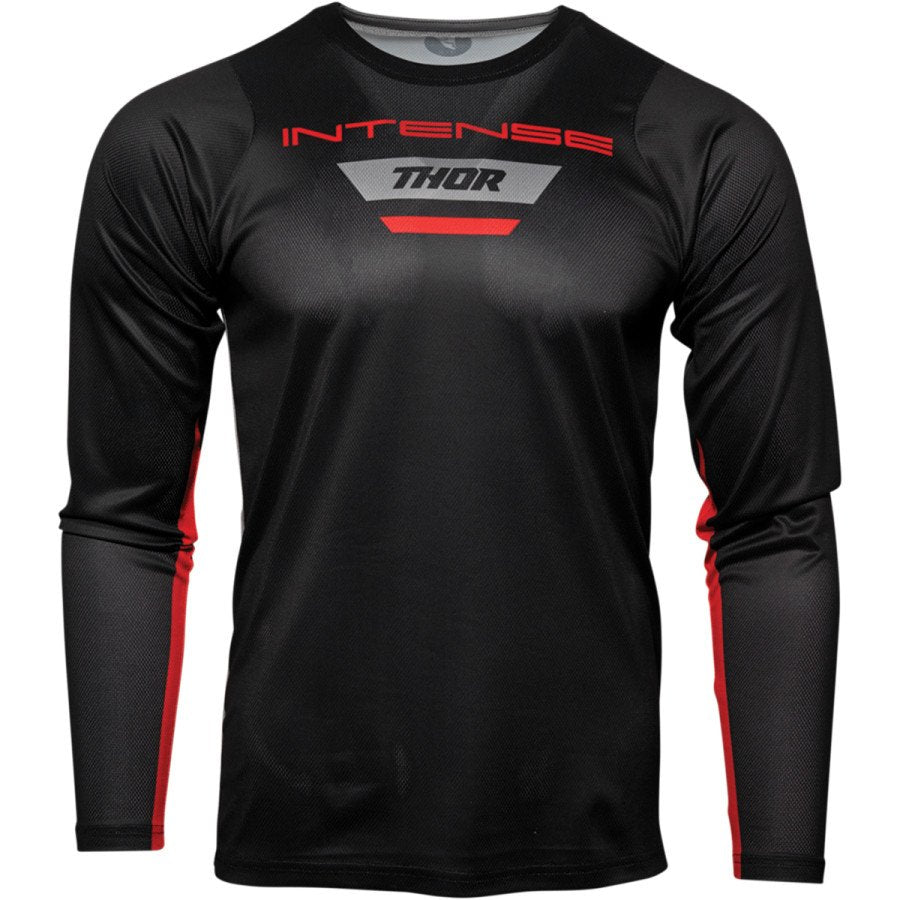Jersey Intense LS Black/Gray – XS 5120-0062
