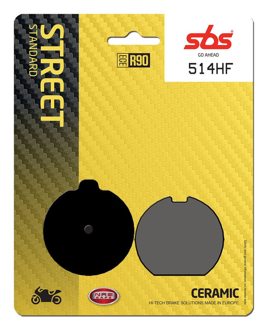 SBS FRICTION - Ceramic Rear Brake Pads - 514HF-
