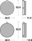 SBS FRICTION - Ceramic Front Brake Pads - 515HF-