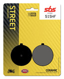 SBS FRICTION - Ceramic Front Brake Pads - 515HF-