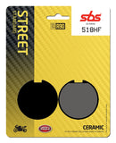 SBS FRICTION - Ceramic Front / Rear Brake Pads - 518HF-