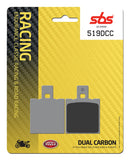 SBS FRICTION - Dual Carbon Classic Front Brake Pads (Track Use) (SBS 138) - 519DCC-