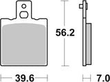 SBS FRICTION - Ceramic Front / Rear Brake Pads (SBS 138) - 519HF-