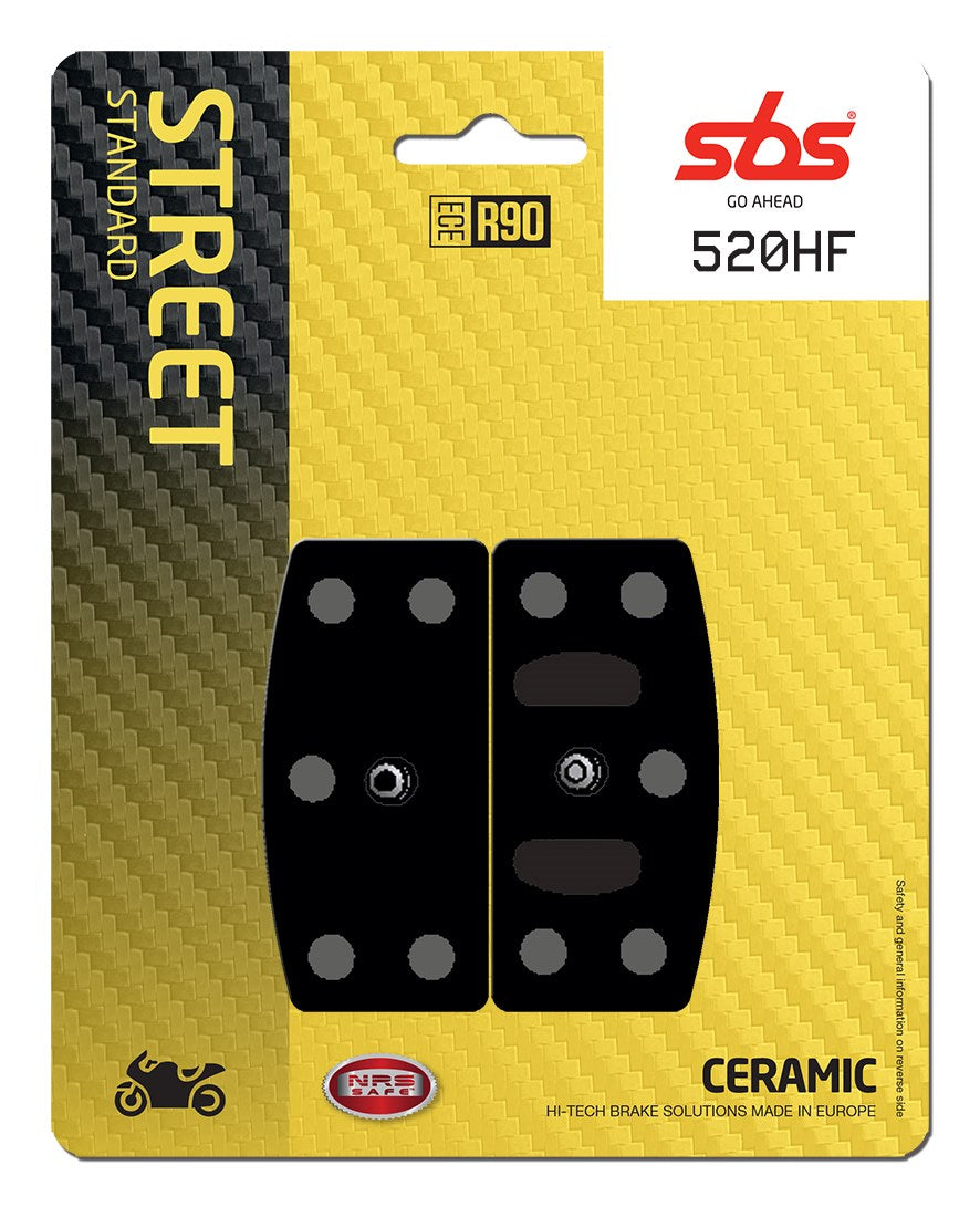 SBS FRICTION - Ceramic Front Brake Pads - 520HF-