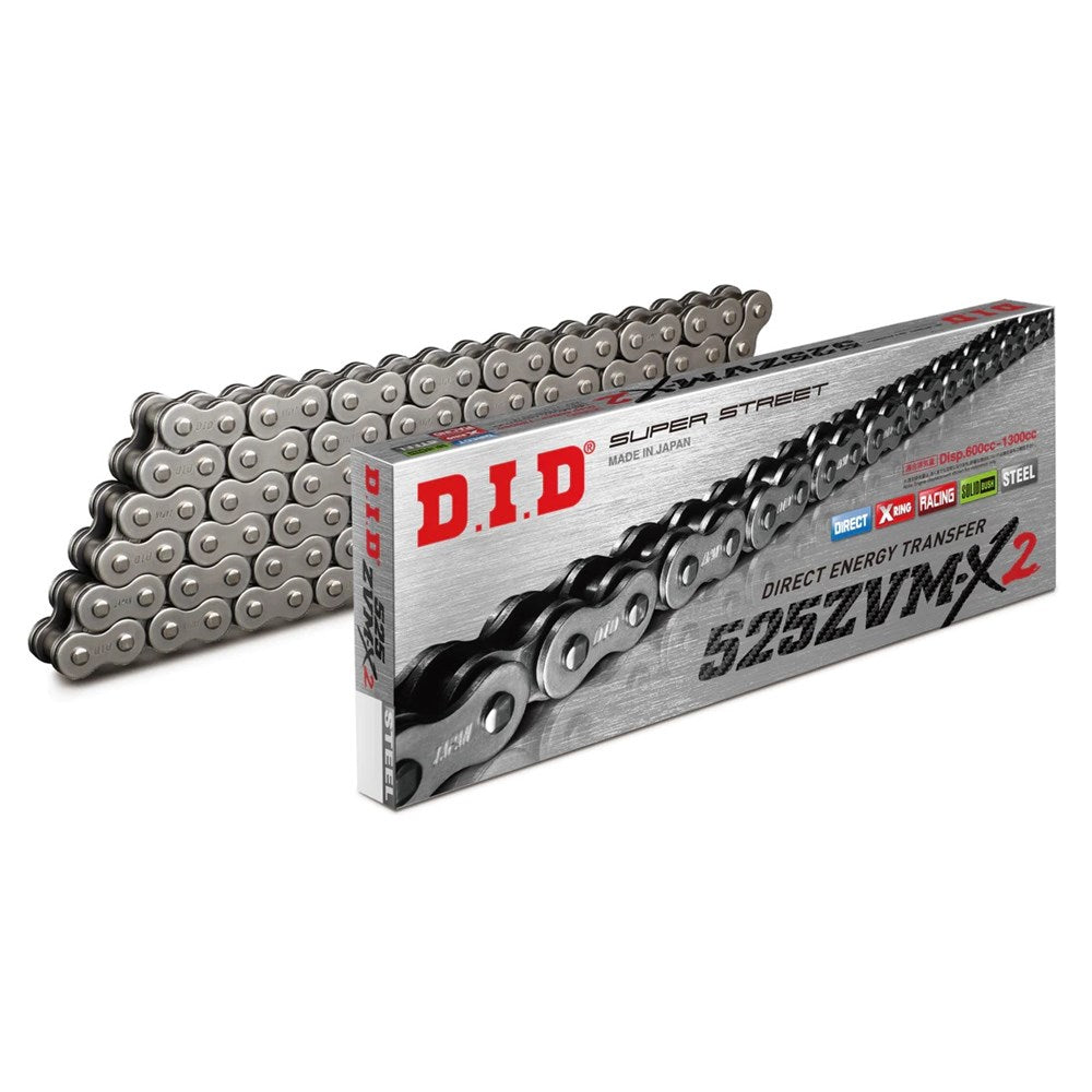 DID SUPER STREET X-RING 525ZVM-X2 124ZB (CTN10) (WAS 525ZVMX124ZB)