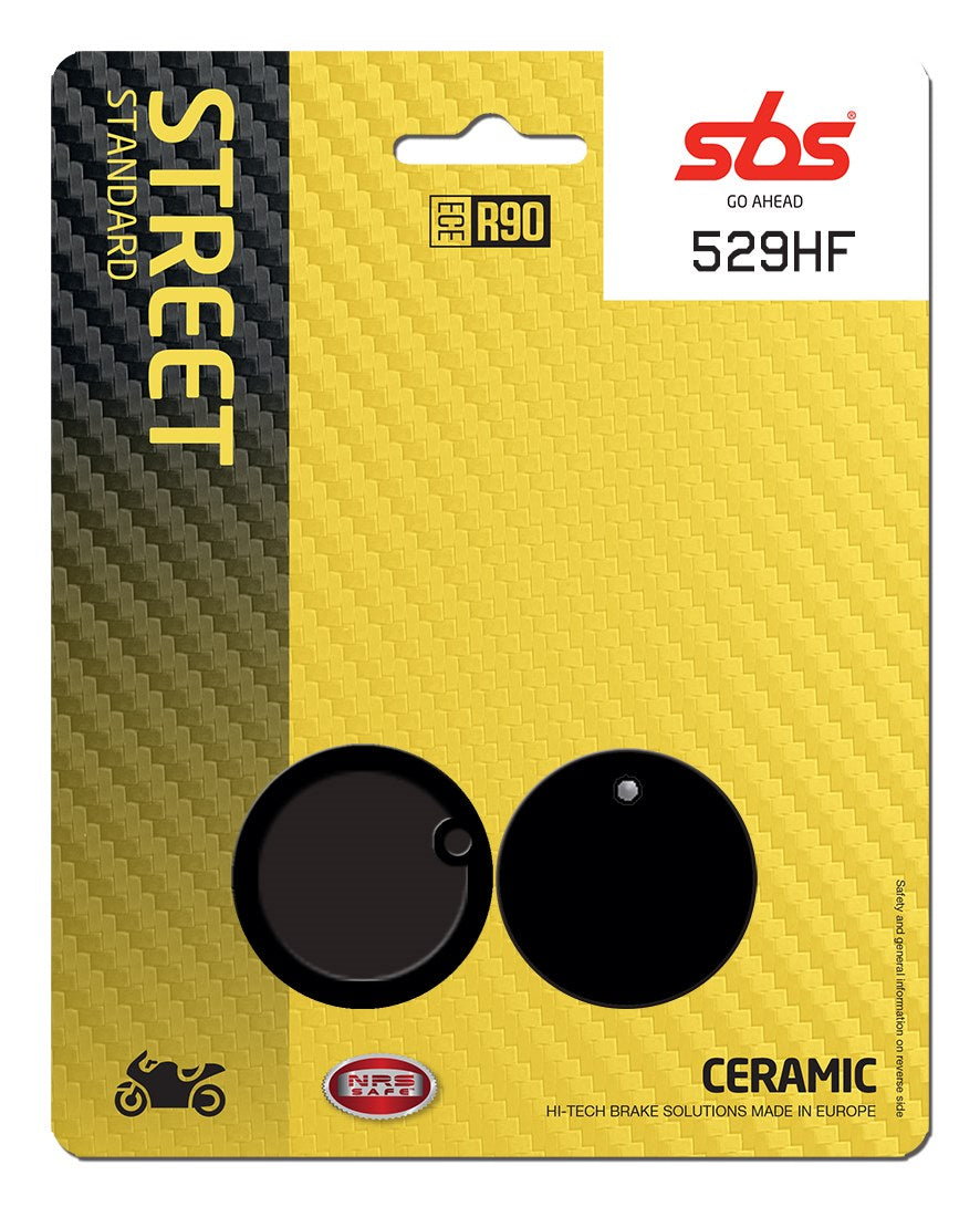 SBS FRICTION - Ceramic Front / Rear Brake Pads - 529HF-
