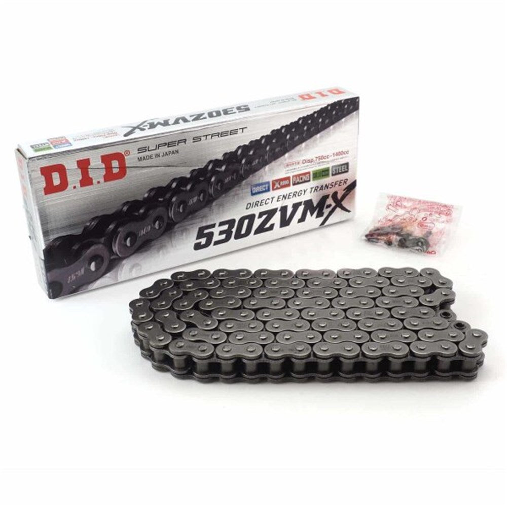 DID SUPER STREET X-RING 530ZVM-X 122ZB (CTN10)