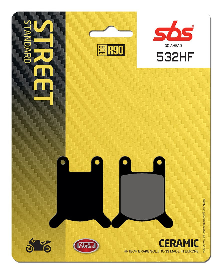 SBS FRICTION - Ceramic Rear Brake Pads - 532HF-