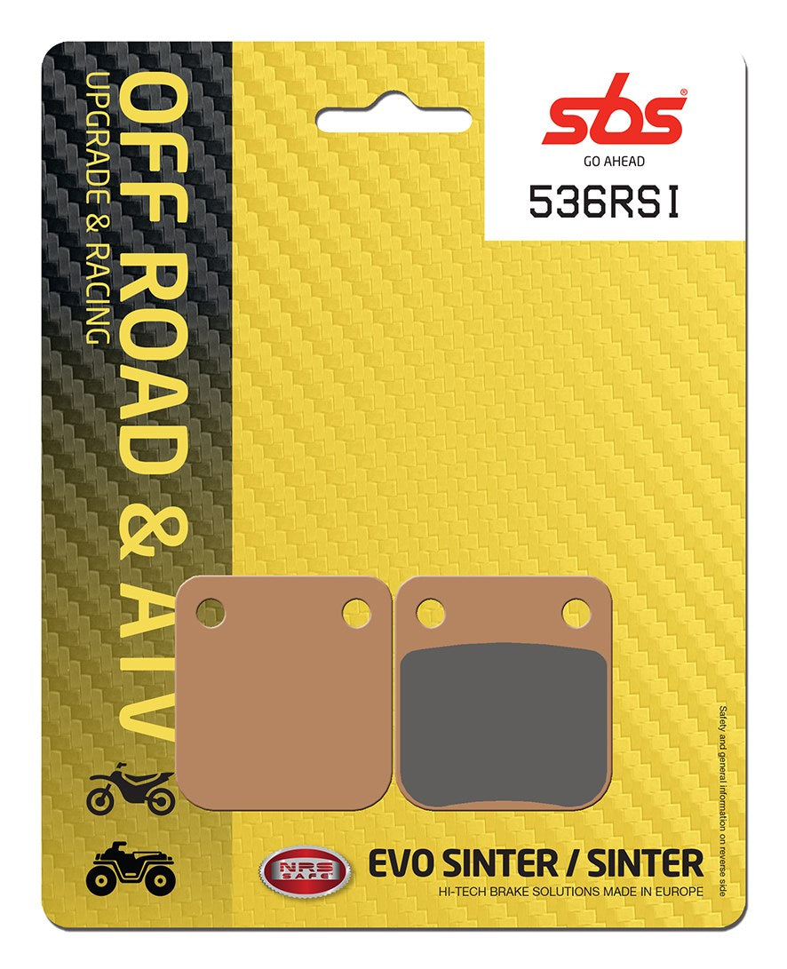 SBS FRICTION - Racing Sinter Front / Rear Off Road Brake Pads (SBS 100) - 536RSI-
