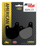 SBS FRICTION - Carbon Tech Front H-D Brake Pads - 537H.CT-