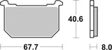 SBS FRICTION - Ceramic Front Brake Pads - 539HF-