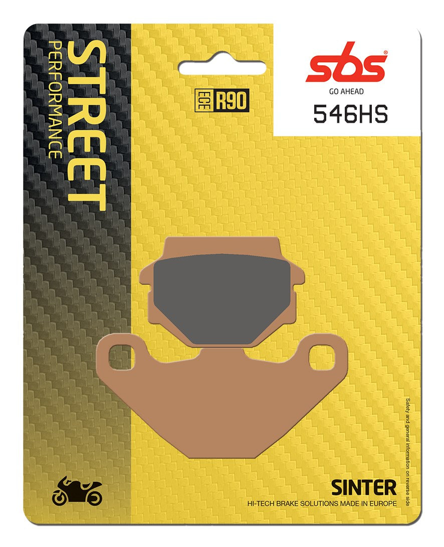 SBS FRICTION - Sinter Front Brake Pads (SBS 135 & 586) - 546HS-