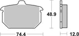 SBS FRICTION - Ceramic Rear H-D Brake Pads - 549H.HF-