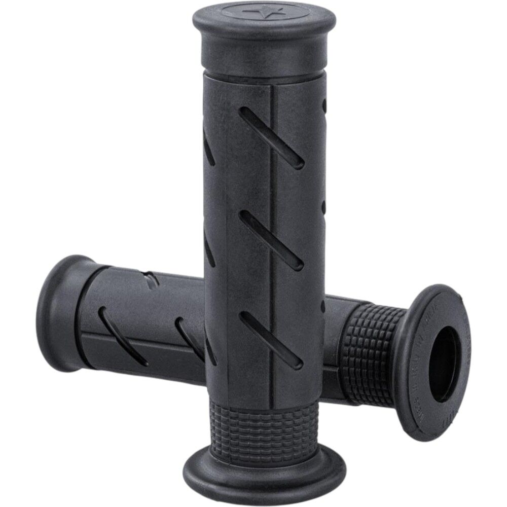 ARIETE GRIPS - HONDA STYLE - ROAD - SUPER SOFT COMPOUND - BLACK - 120mm Closed End - 55-686-02
