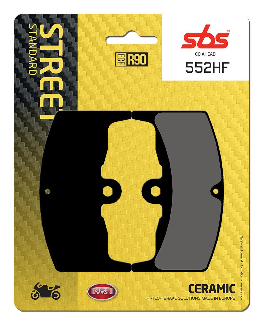 SBS FRICTION - Ceramic Front Brake Pads - 552HF-