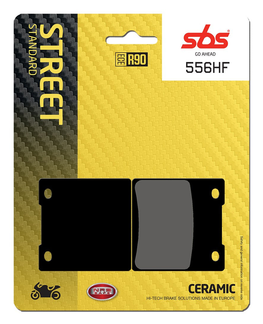 SBS FRICTION - Ceramic Front / Rear Brake Pads - 556HF-