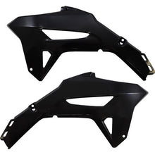 UFO Honda CRF250R 22/450R 21-22 Radiator Covers (BLK)