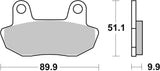 SBS FRICTION - Ceramic Front Brake Pads - 561HF-