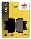 SBS FRICTION - Ceramic Front / Rear Brake Pads - 570HF-