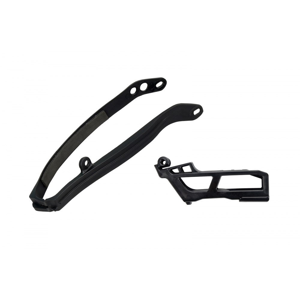 UFO Yamaha YZF250 2024/YZF450 23-24 Chain Guide/Swingarm Slider Kit (BLK)