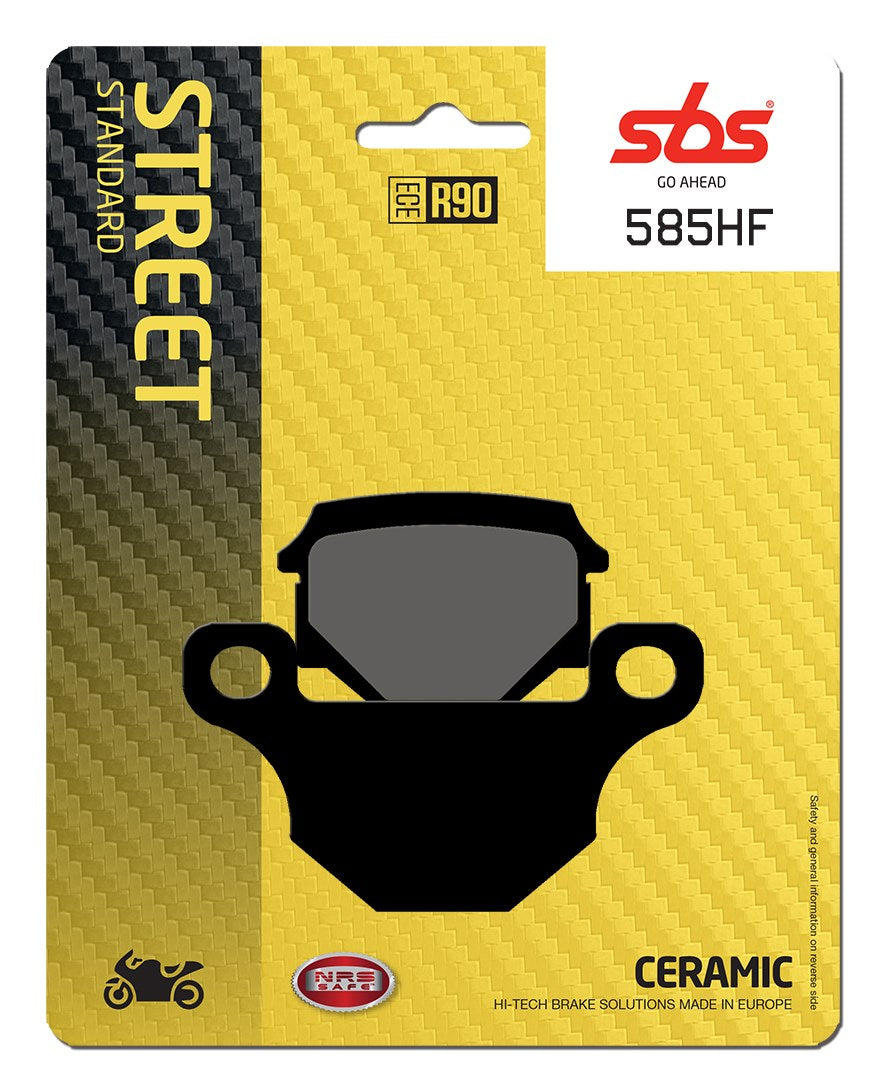 SBS FRICTION - Ceramic Front / Rear Brake Pads (SBS 203) - 585HF-