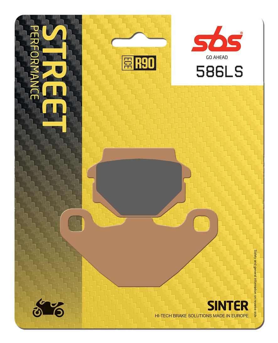 SBS FRICTION - Sinter Rear Brake Pads (SBS 135 & 546) - 586LS-