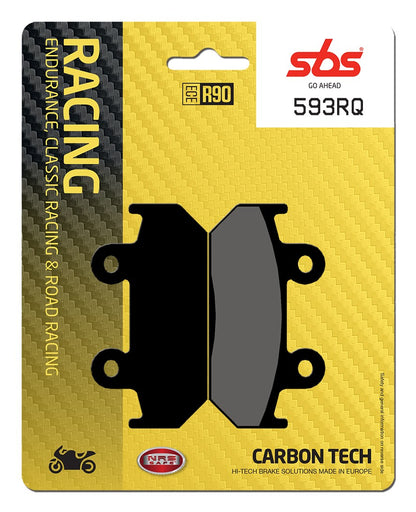 SBS FRICTION - Carbon Tech Racing Rear Brake Pads - 593RQ-