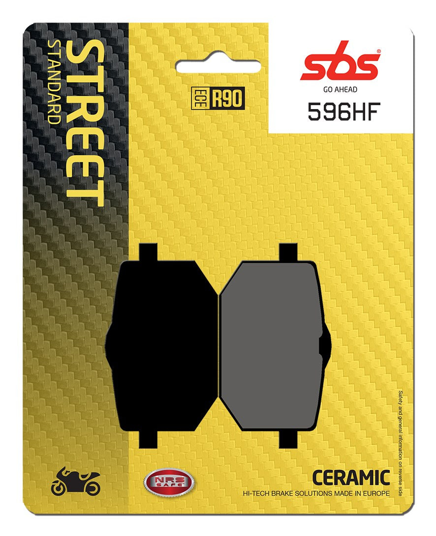 SBS FRICTION - Ceramic Front Brake Pads - 596HF-
