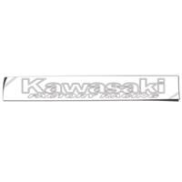 STICKER RACING D/CUT - KAWASAKI, WHITE 930 X 110