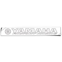 STICKER RACING D/CUT - YAMAHA, WHITE 930 X 110