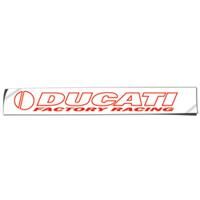 STICKER RACING D/CUT - DUCATI, RED 930 X 110