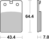 SBS FRICTION - Ceramic Front Brake Pads (SBS 133) - 605HF-