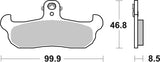 SBS FRICTION - Ceramic Front Brake Pads - 608HF-