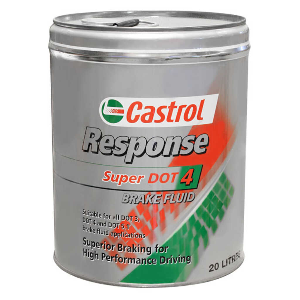 Castrol React Performance DOT 4 Brake Fluid 20L