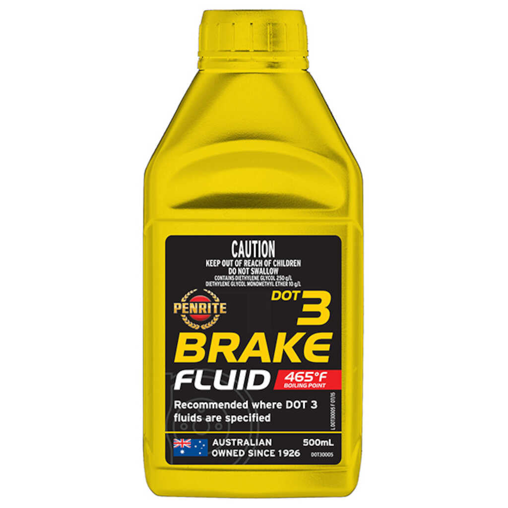 Penrite Dot 3 Brake Fluid 500mL