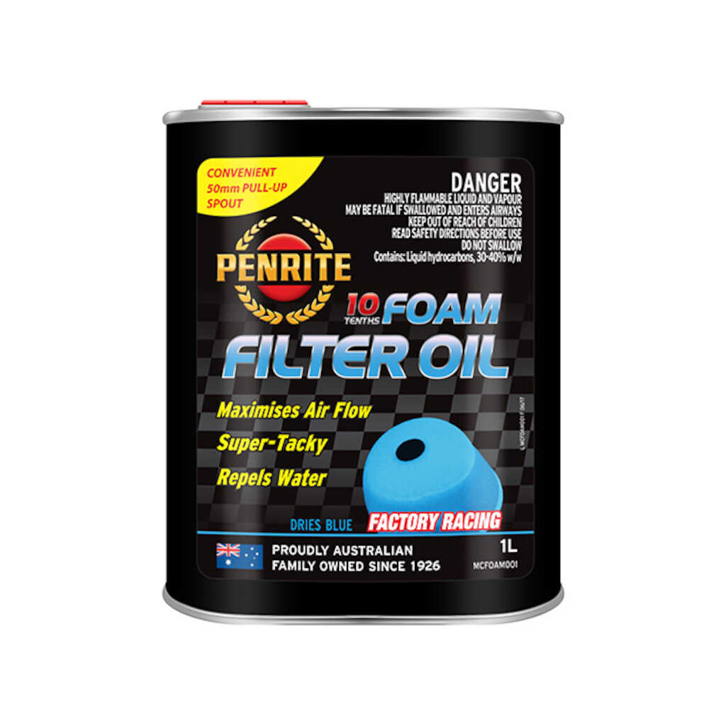 Penrite 10 Tenths Foam Filter Oil 1L