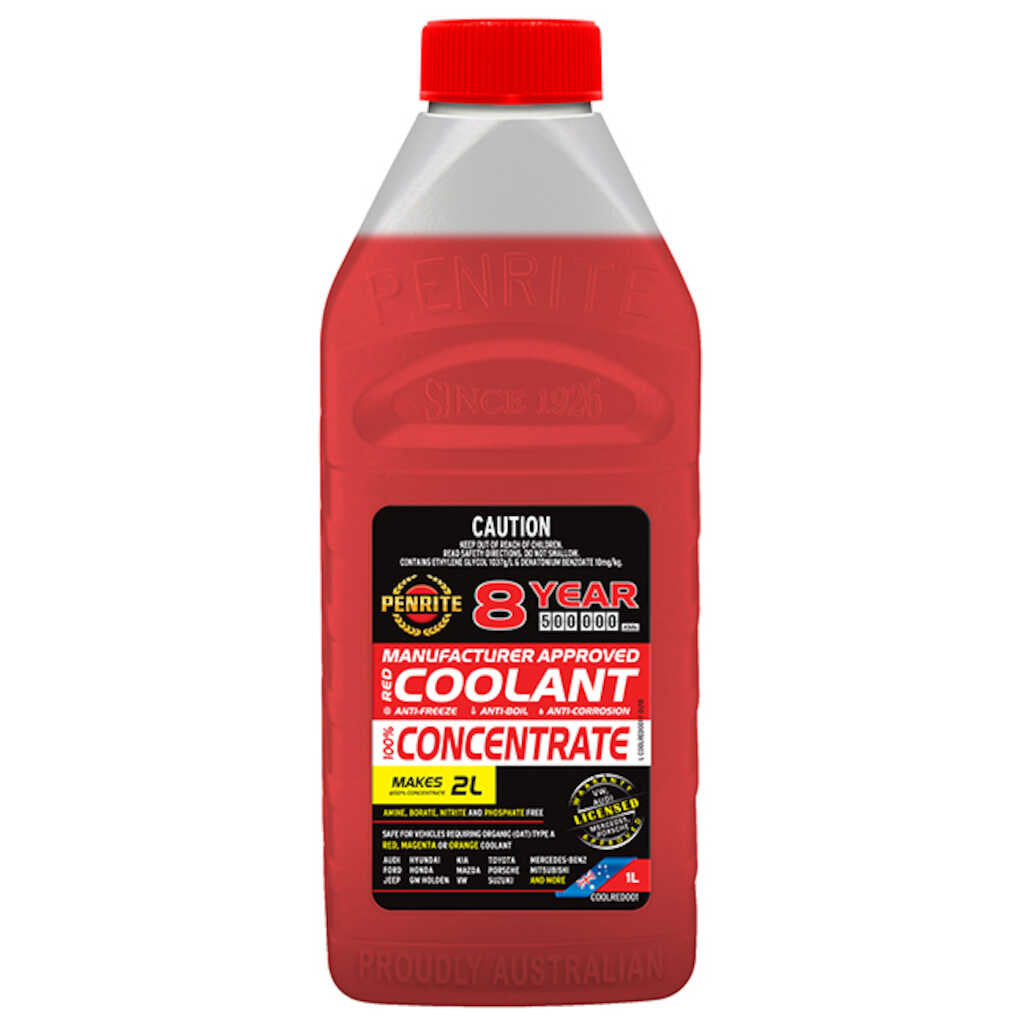 Penrite OEM Red Coolant Concentrate 1L