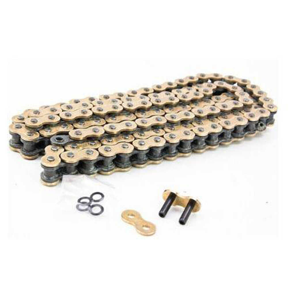 D.I.D Drive Chains - 530/50VX3 GB-122 ZB Pro Street X-Ring - Gold & Black