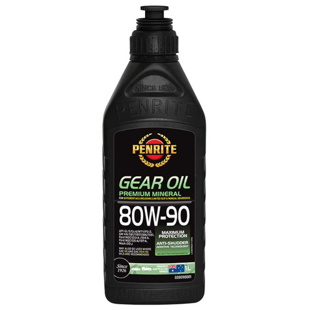 Penrite 80W-90 Premium Mineral Gear Oil 1L