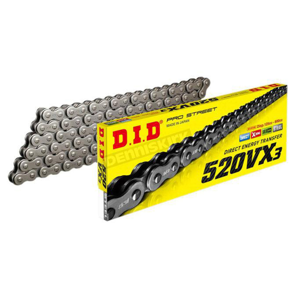 520VX3  S&S  -120 FB  PRO STREET  X-RING SILVER